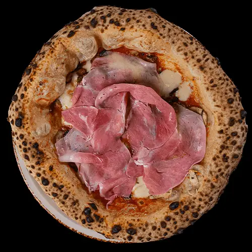 Prosciutto Luna – frisch gebackene Pizza
